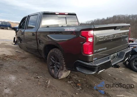 2021 Chevrolet Silverado 1500 4Wd Short Bed Lt Trail Boss из США, поврежденный, VIN 3GCPYFED5MG280649